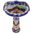 Mexican Talavera Pedestal Sink Roman Style Hidalgo